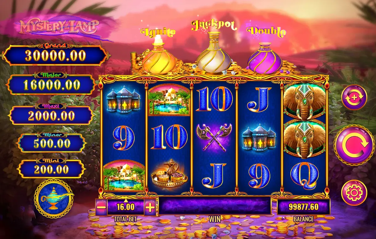 Mystery of the Lamp Treasure Oasis