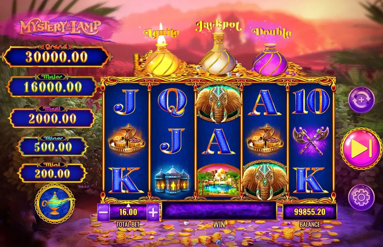 Mystery of the Lamp Treasure Oasis demo